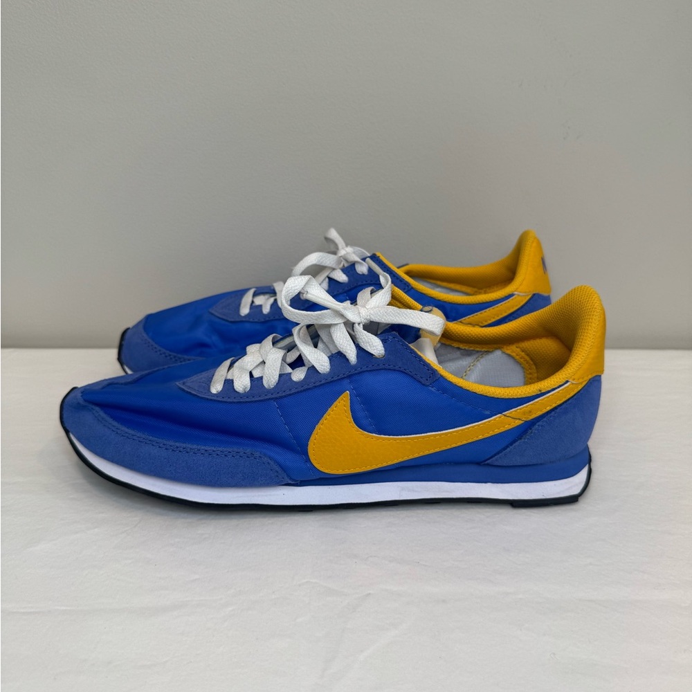 Nike Men’s Waffle Trainer Sneakers, Blue & Hold, Size 10.5 - Picture 3 of 7